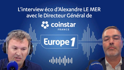 Interview éco d'Alexandre LE MER - Coinstar France, 